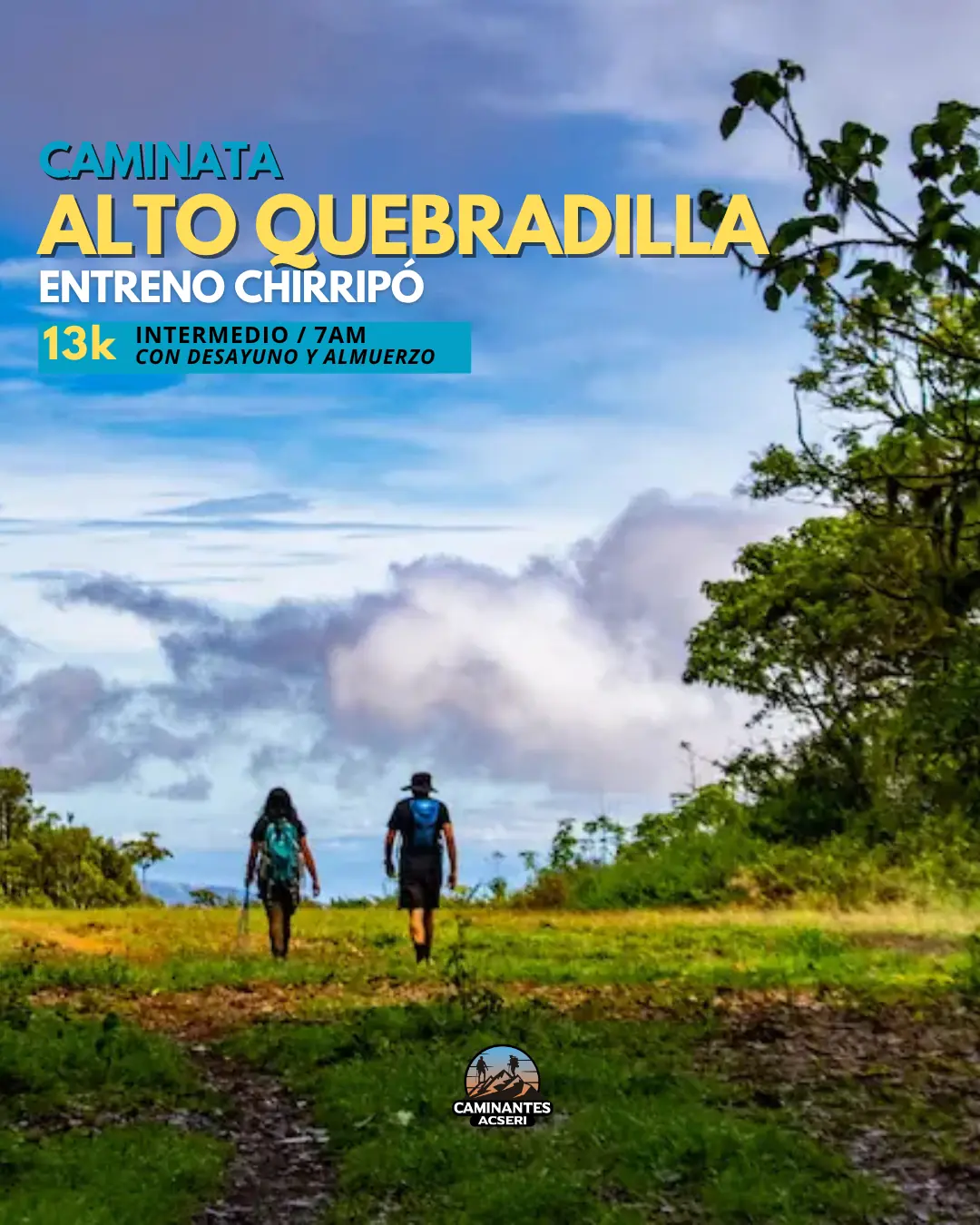 Caminantes Acserí Alto Quebradilla