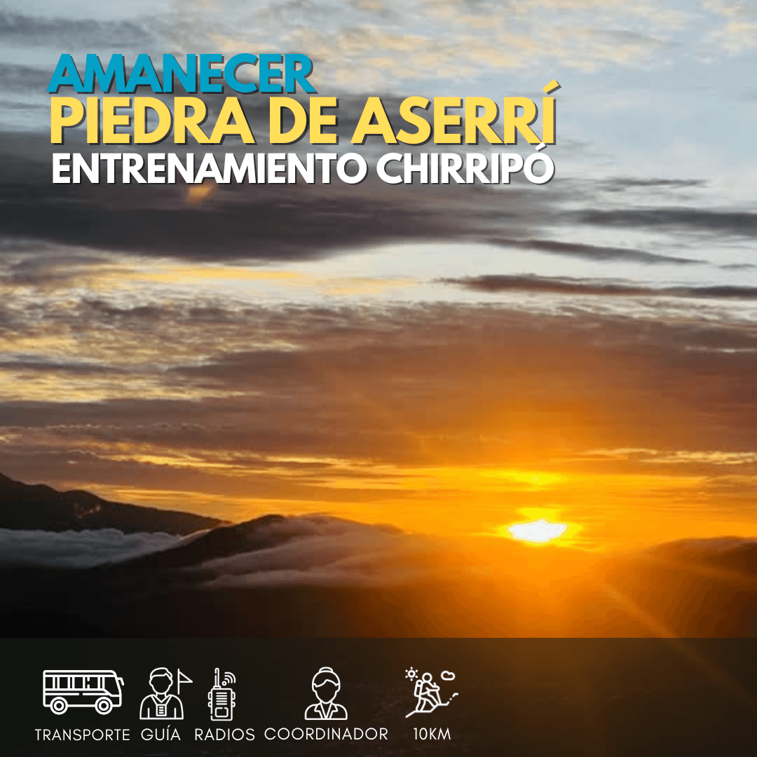 Caminata nocturna Amanecer Piedra de Aserrí con Caminantes Acseri