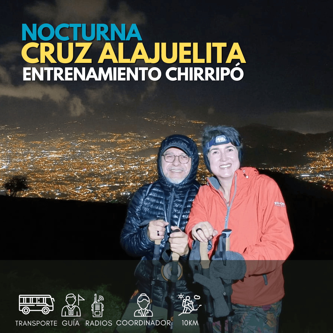 Caminata nocturna Cruz de Alajuelita con Caminantes Acseri